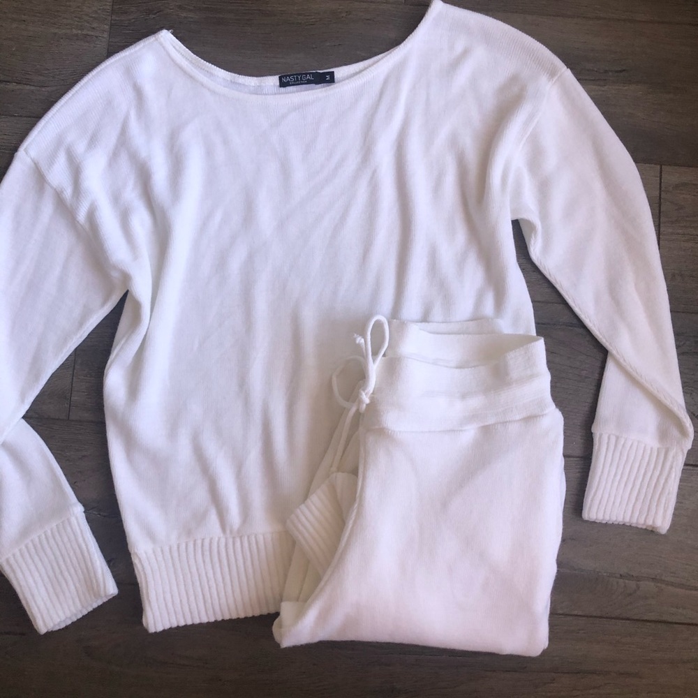 ❄️ NWOT Nasty Gal WFH Lounge set ❄️